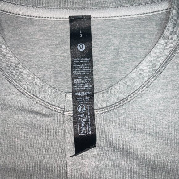 Lululemon NWT Soft Jersey Long-Sleeve Henley L - Picture 4 of 15
